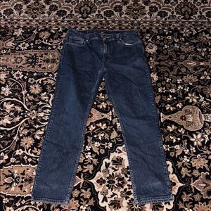 Michael Kors Dark Blue Straight Jeans